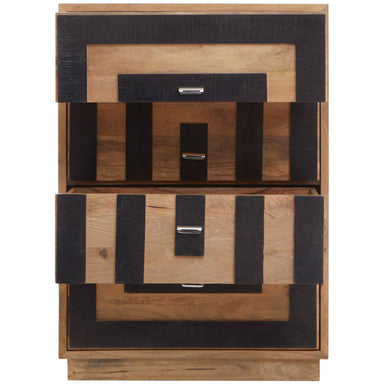 Salem Mango Wood Chest of 4 Drawers