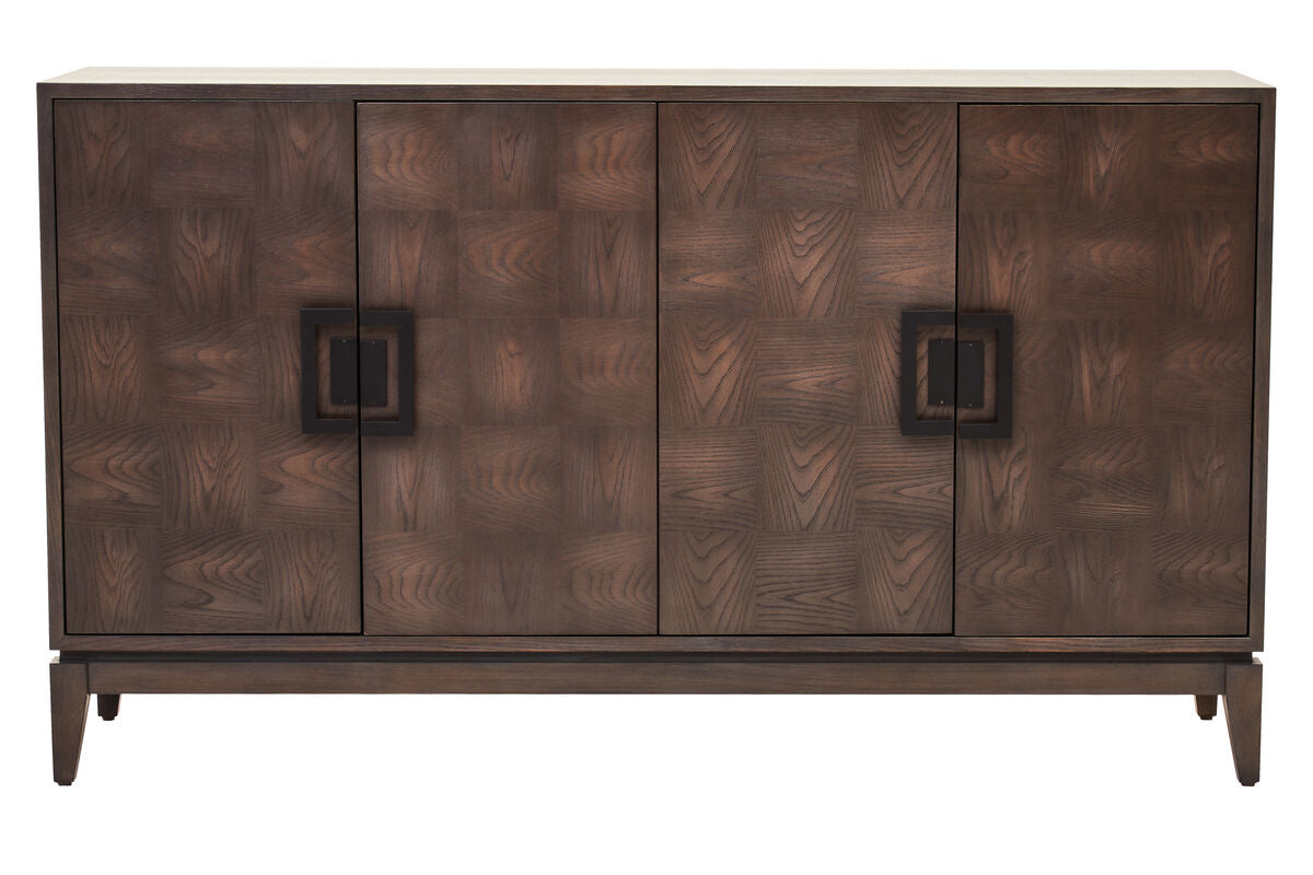 Antique Grey Four Door Sideboard | Dimaro
