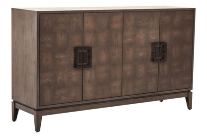 Antique Grey Four Door Sideboard | Dimaro