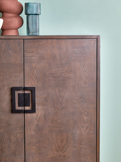 Dimaro Antique Grey Cabinet