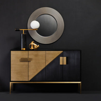 Davoli Black And Grey Sideboard