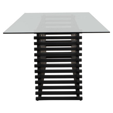Vogue Matte Black Dining Table