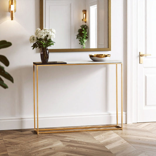 Corra Marble Console Table