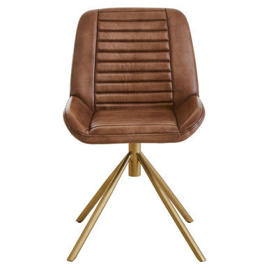 Buffalo Brown Leather Chair