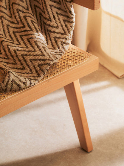 Natural Cane and Beech Wood Dining Chair | Cebu