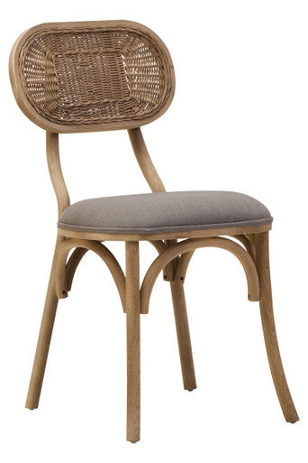 Cebu Grey Wash Elm Wood Dining Chair