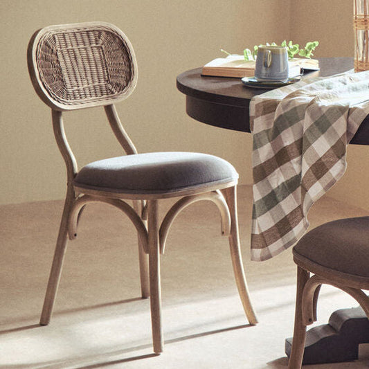 Cebu Grey Wash Elm Wood Dining Chair
