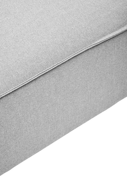 Toulouse Grey Fabric Modular Ottoman