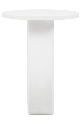 Walsa Whitewash Mango Wood Accent Table