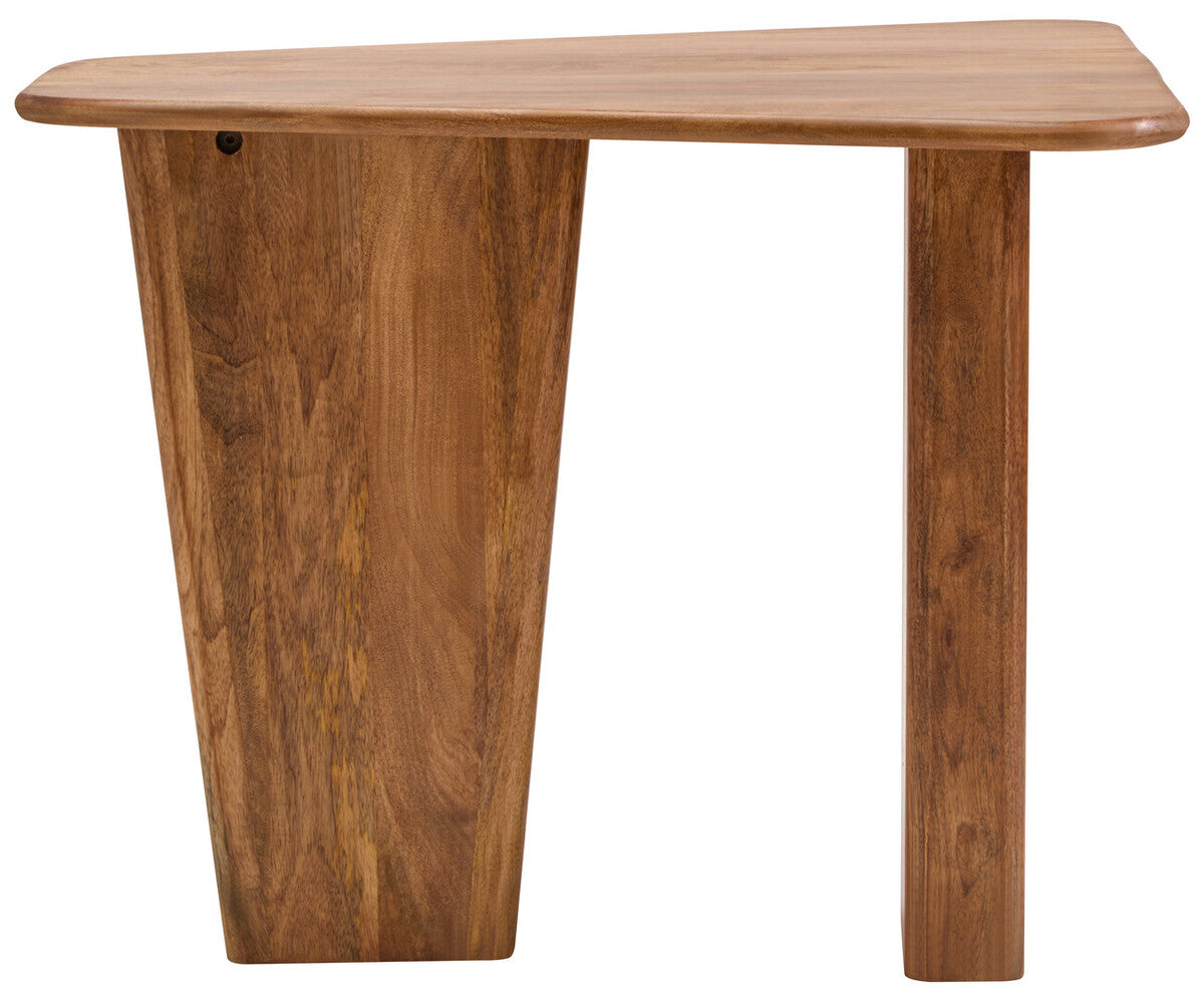 Walsa Natural Finish Mango Wood Coffee Table