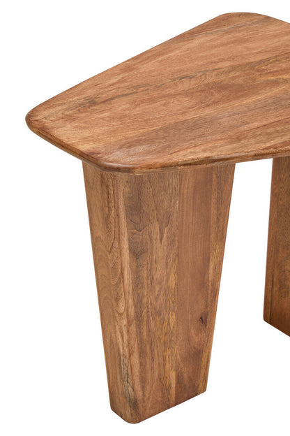 Walsa Natural Finish Mango Wood Coffee Table