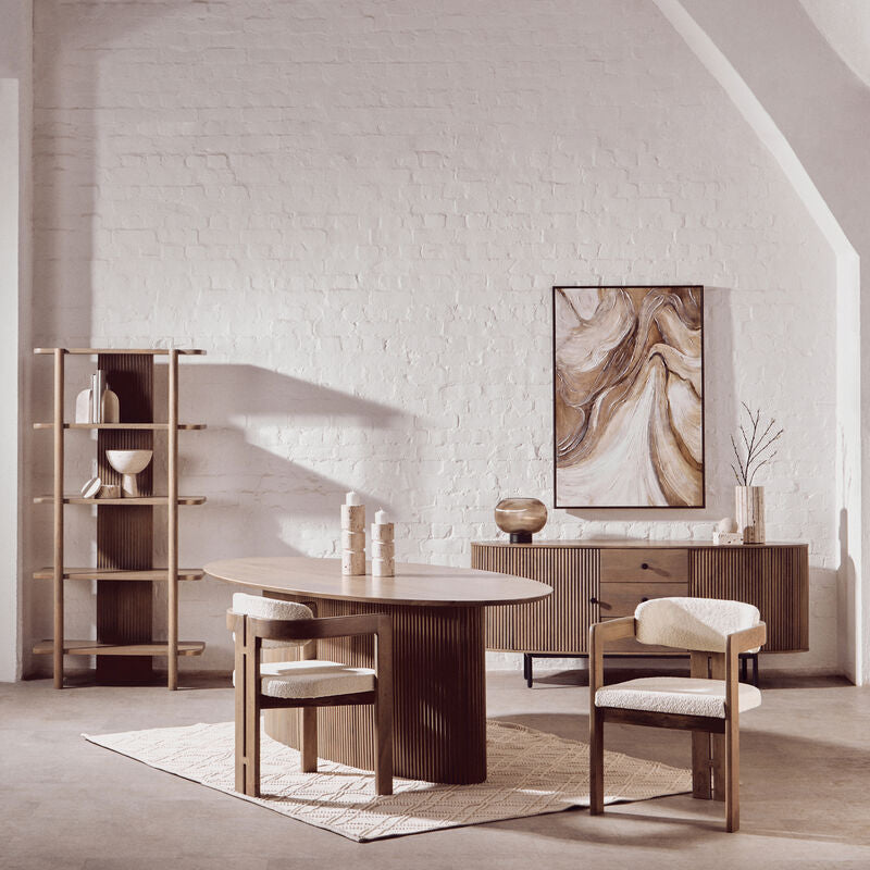 Torello Grey Mango Wood Chair