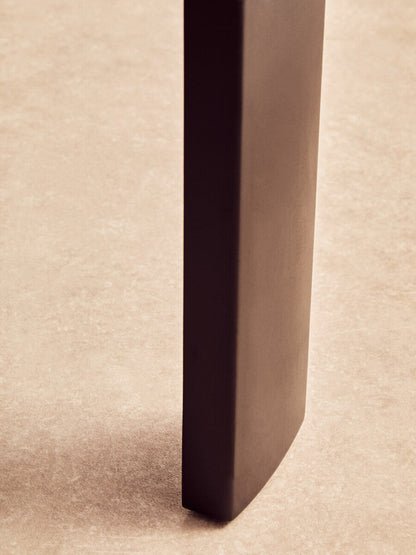 Palermo Round Black Marble Top Large Coffee Table