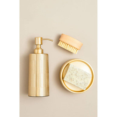 Allegra Metallic Gold Soap Dispenser