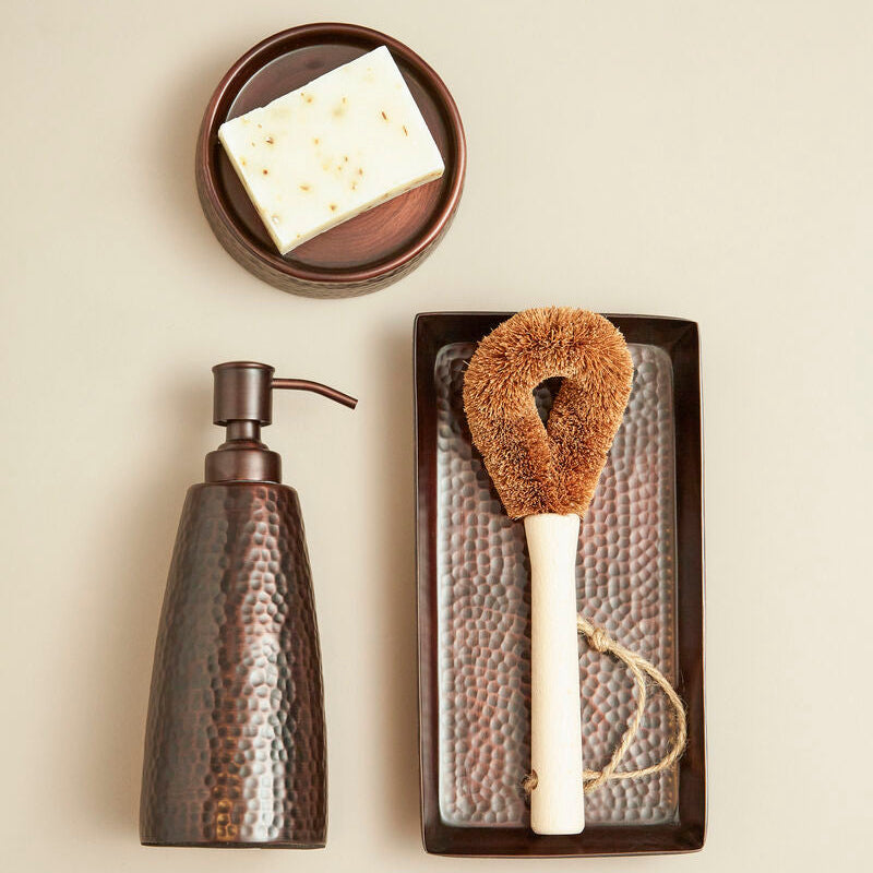 Allegra Dark Bronze Finish 200ml Soap Dispenser