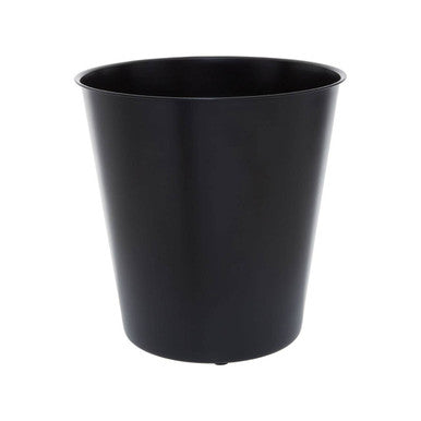 Allegra Kiara Stainless Steel Black Waste Bin