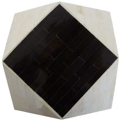 Donato Black and White Large Trinket Box