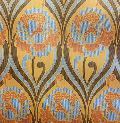 Vintage floral Damask Wallpaper