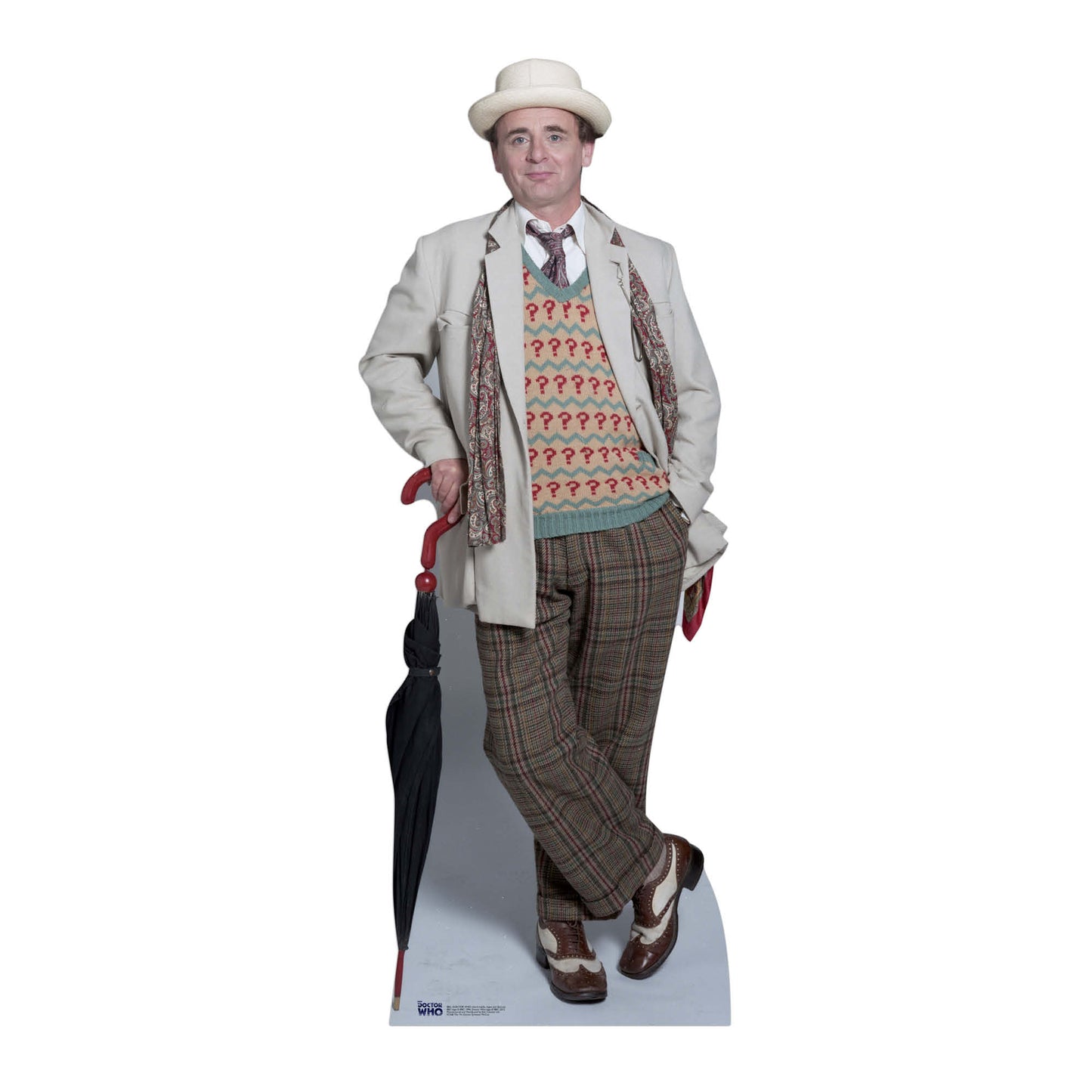 SC568 Sylvester McCoy Cardboard Cut Out Height 185cm