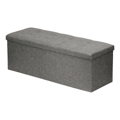 Foldable Storage Ottoman - 111 x 37 x 39cm