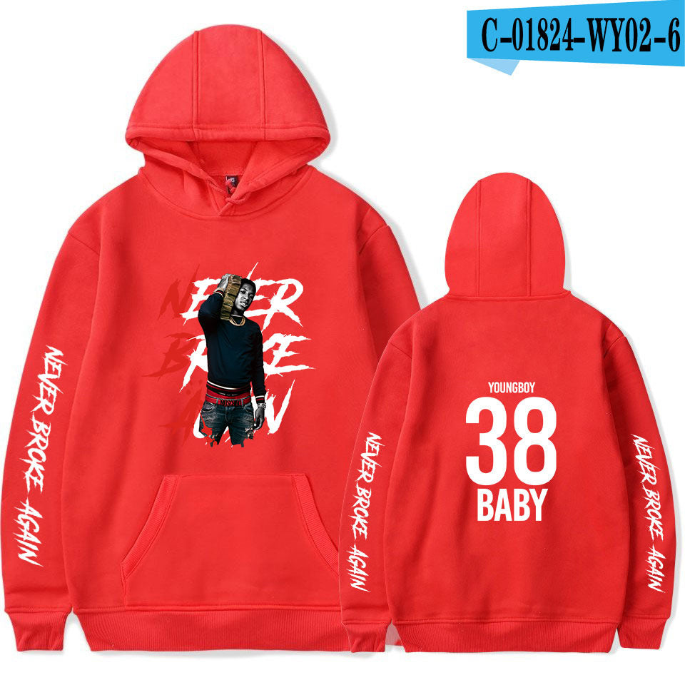 Men's and women's casual hooded sweater