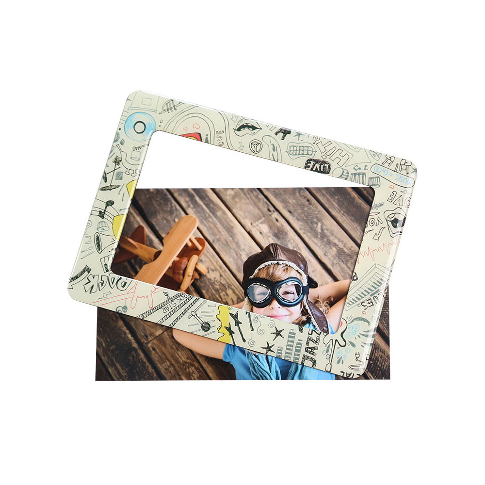 Kodak Magnetic 6x4 Photo Frame Kit with 5 Sheets of Kodak Picture Paper