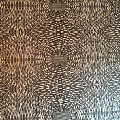 Woven Metal Basket Wallpaper