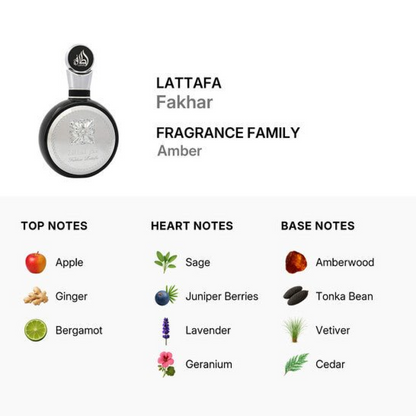 Lattafa Fakhar Men Eau De Parfum Spray 100ml