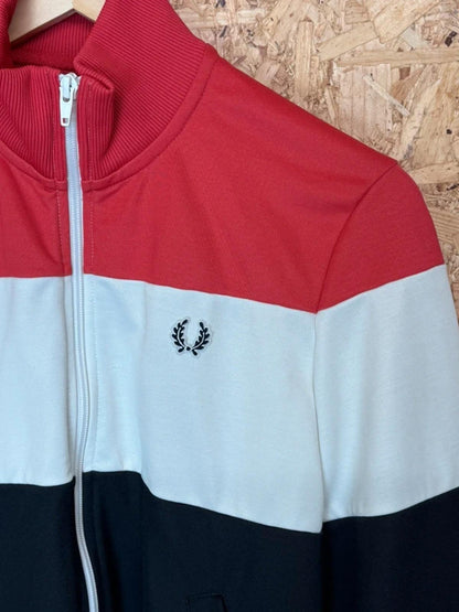 Vintage Womens Fred Perry Tracksuit Top , Size 10 #187