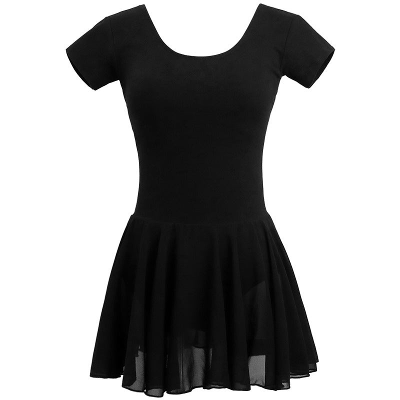 New Leotards Women's Short Sleeve Dancing Dress