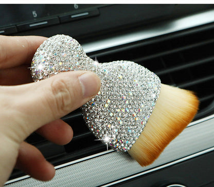 Car Interior Soft Brush - Premium Dust Removal Detailing Brush for Dashboard, Vents & Upholstery