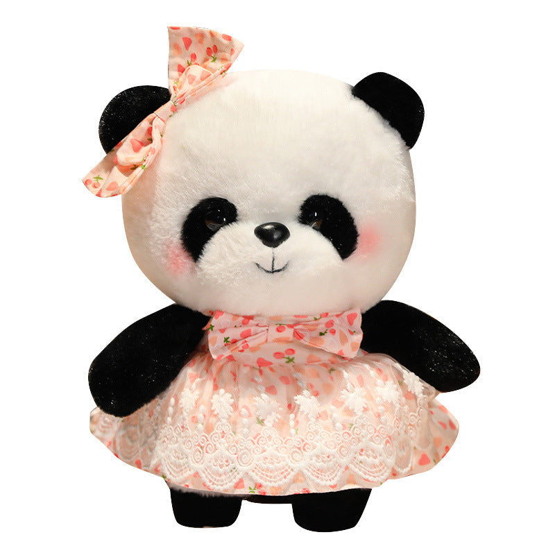 Princess Skirt Panda Doll Plush Toy Panda Children's Day Gift