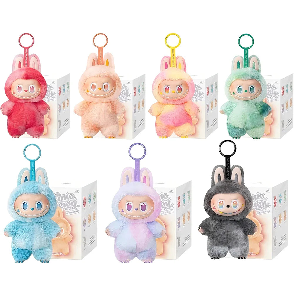 New Hot  Plush Blind BoxBig Into Energy Series Blind Box Plush Doll 2025 PVC Macaron  Surprise Box Plush Keychain Birthday Gift