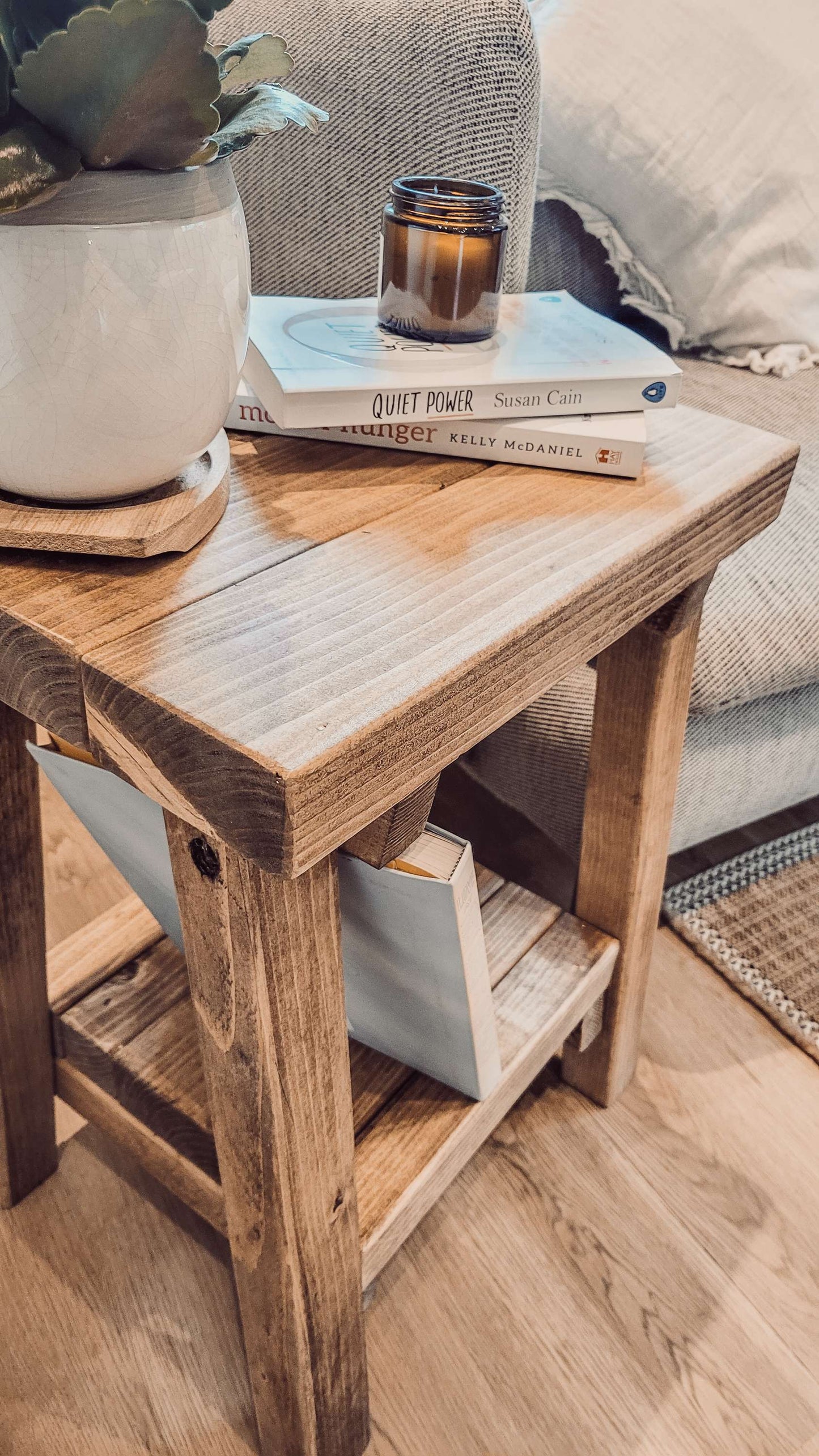 SIERA Side Table With Storage L40cm