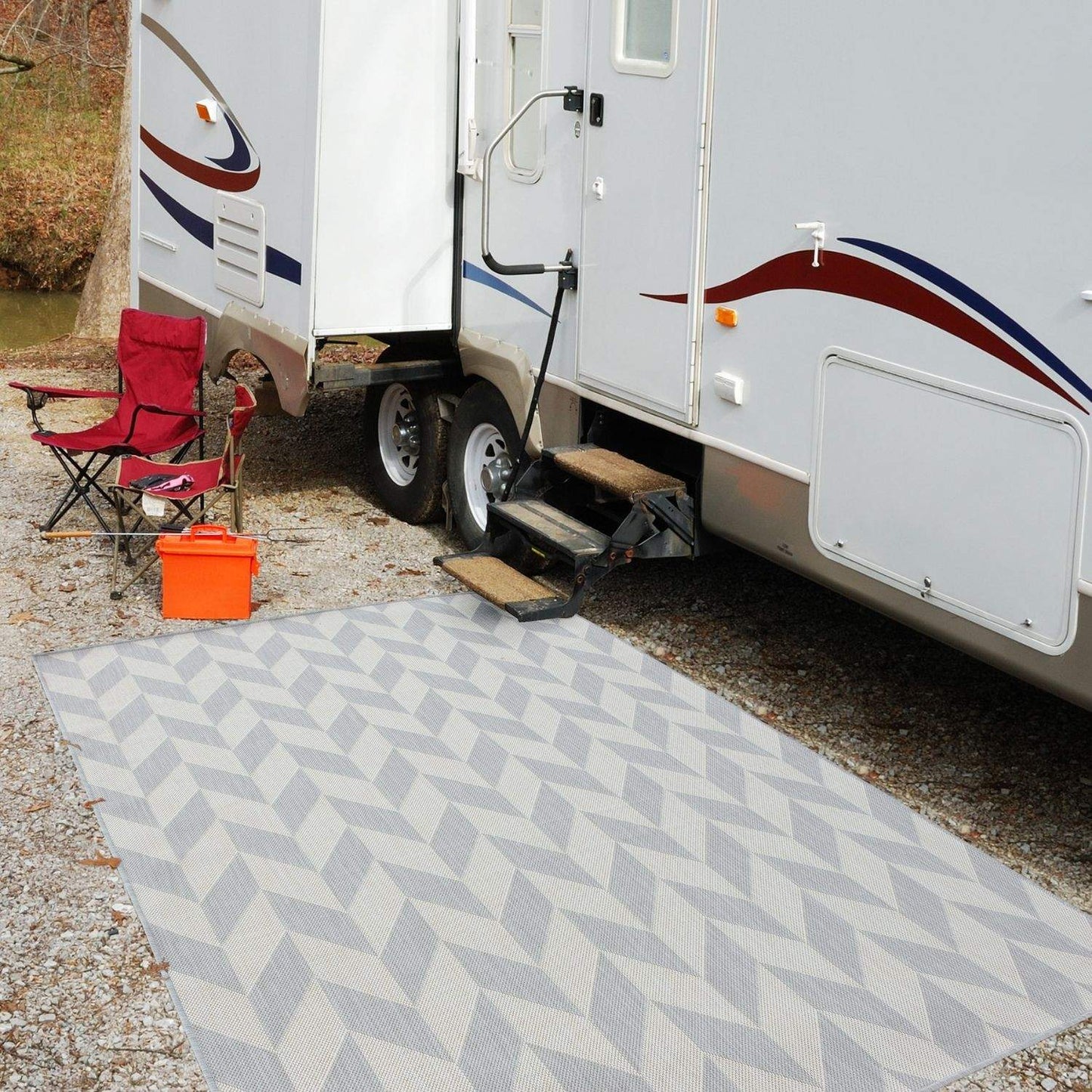 Ecology Outdoor Rug Grey | 600G