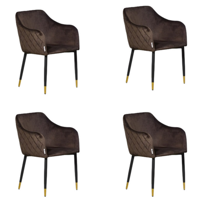 Verona LUX velvet dining chair