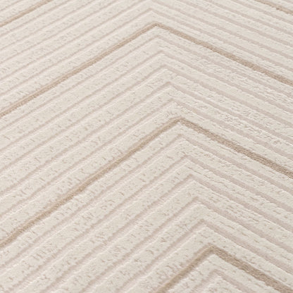 Carmel Cream-Beige Geometric Rug | 6040