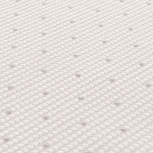 Carmel Cream-Grey Dots Rug | 6080