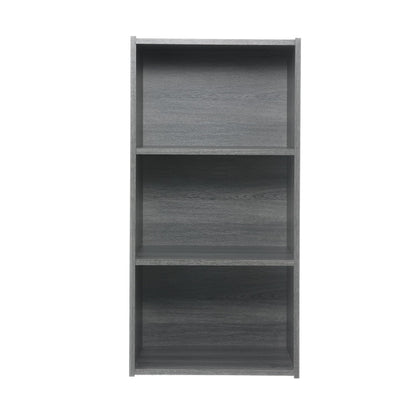 Iris Ohyama, 3-Tier Medium Bookcase/Wooden Shelving/Cube Bookcase/Book Cabinet/Cabinet with shelves, Modular, Design, Office, Living Room, Entry
