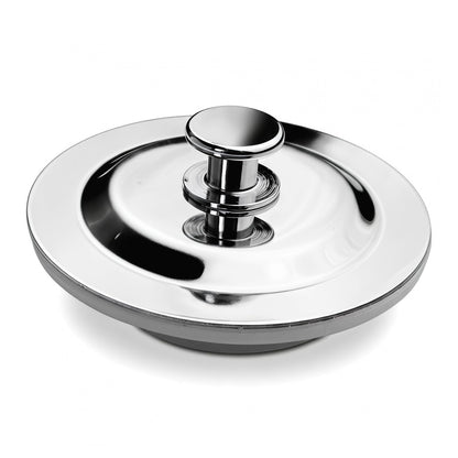 Solvio 42-45mm Universal Bath Plug, Stainless Steel Silicone Drain Stopper