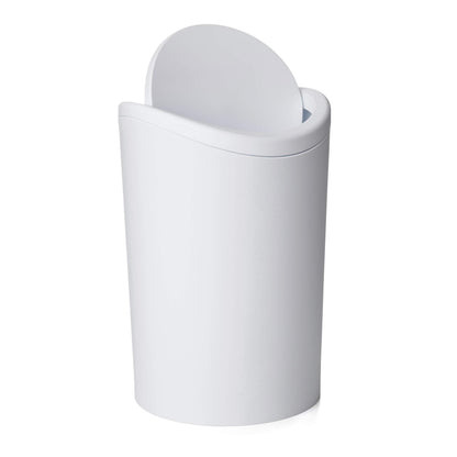 TATAY Bathroom Bin 19x19x28 cm Swing Lid Modern Functional Design