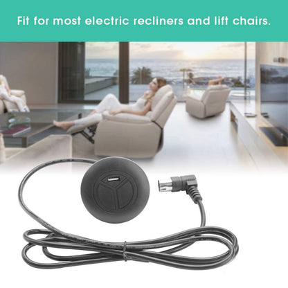 Electric Recliner Switch, 2 Button Hand Control Power Recliner Switch, Hand Controller Switch for Electric Recliner Lift Chair Sofa