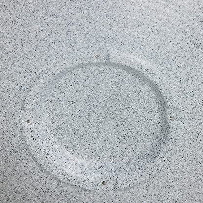 Stewart 5110077 Low Varese Bowl - Alpine Grey, 60x60x15 cm