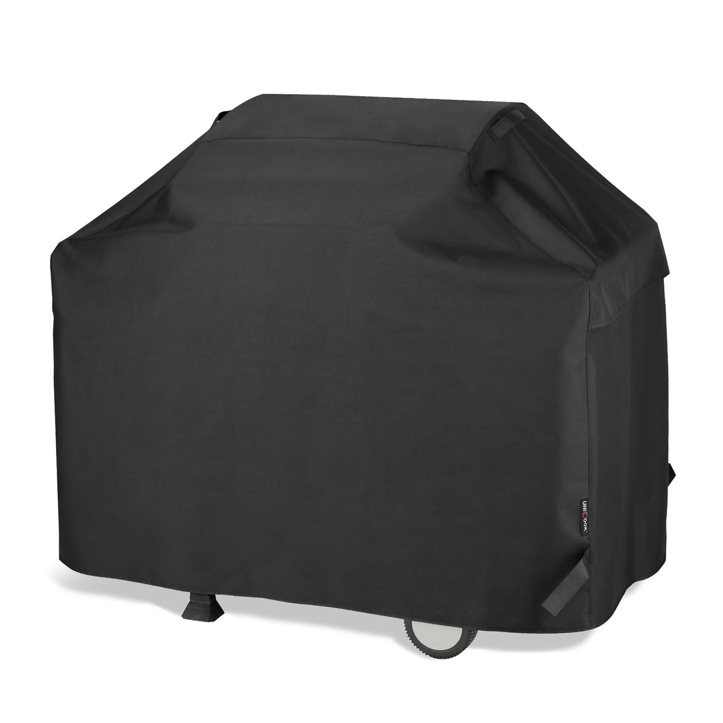 Unicook BBQ Cover 55 Inch, Heavy Duty Waterproof Outdoor Gas Grill Barbecue Cover, Special Fade and UV Resistant, Compatible for Weber Char Broil