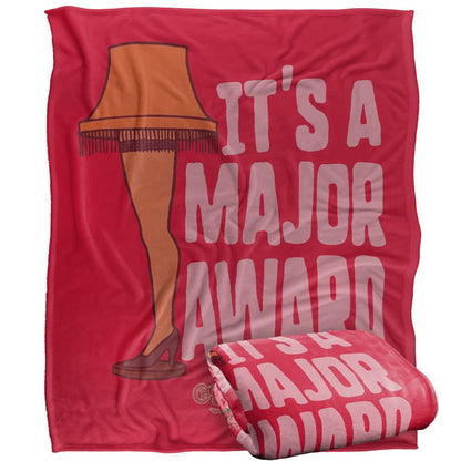 A CHRISTMAS STORY Blanket, 152 x 127 cm Major Award Leg Lamp Silky Touch Super Soft Throw Blanket