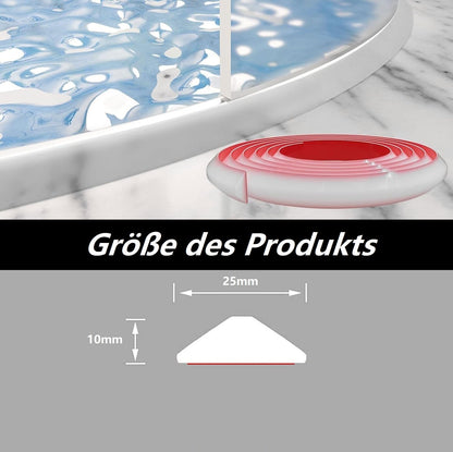 Self Adhesive Shower Threshold, Silicone Water Stopper, Splash Proof Shower Barrier, Italian Shower Seal, Suitable for Kitchens and Bathrooms