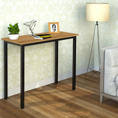 sogesfurniture Compact Computer Desk PC Laptop Table, Simple Home Study Table Writing Desk for Student, Multipurpose Workstation Office Meeting Table
