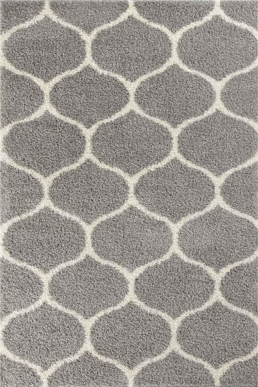 Moroccan Grey Shaggy Rug | 610 – Proud Fabrics