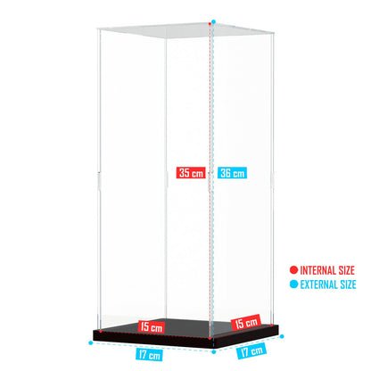 Nynelly Acrylic Display Case for Lego Infinity Gauntlet 76191 76223 for Models Figures - Assemble Dustproof Thickened Clear Display Box Cabinet
