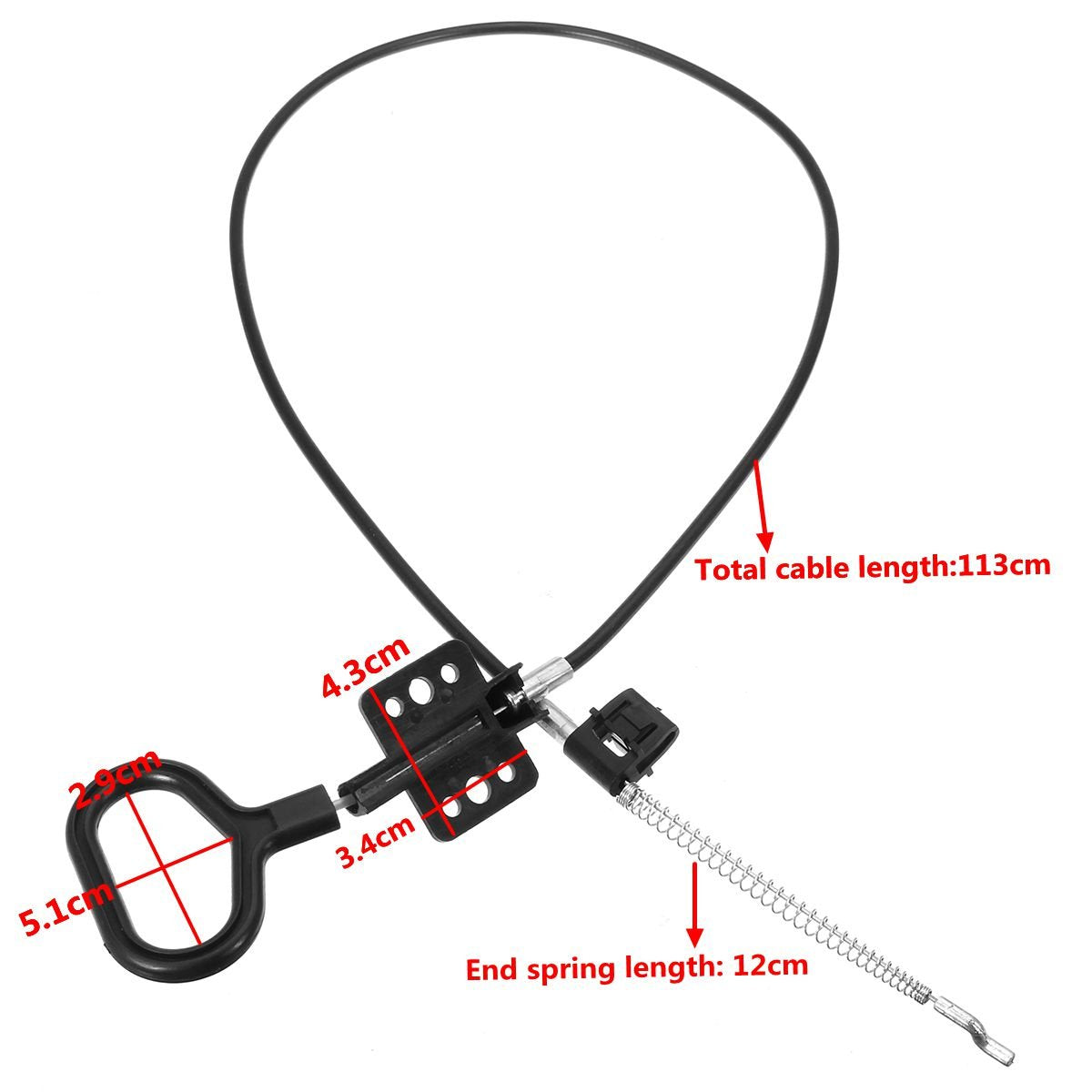 C-FUNN D Style Metal Replacement Cable Release Handle For Recliner Sofas Couch Chair